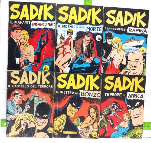 Sadik serie gialla 12 - , 1/12