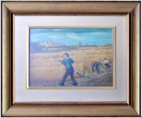 Arte naif mietitura copetta - naif,