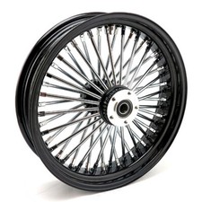 Cerchio 16x3,5" Big King Fat Spoke nero anteriore 1" adatto per Harley-Davidson