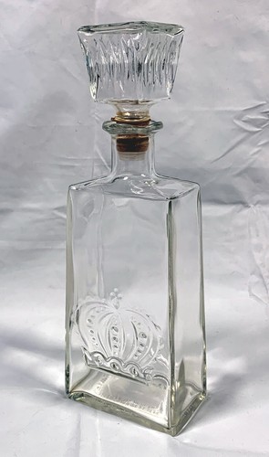 Decanter bottiglia vuota
