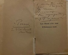 Libro firmato da Tommaso Marinetti