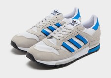 Adidas Originals ZX 600 Scarpe da Ginnastica Uomo - Tutte le Taglie - Bianco/Blu/Grigio (JR1028)
