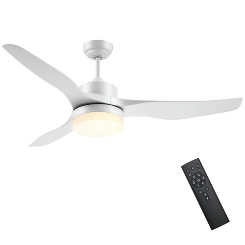 Homcom ventilatore soffitto - ventilatore,
