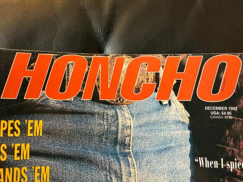 Honcho magazine vintage - magazine, 12/92
