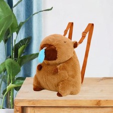Zaino Capibara Peluche Cartone