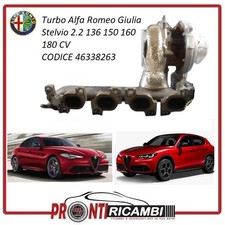 46338263 Turbo Alfa Romeo Giulia - Stelvio 2.2 D - 136, 150, 160, 180 CV
