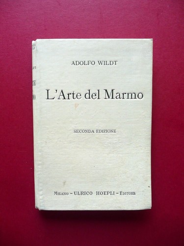 Arte del marmo - del, wildt
