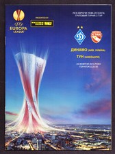 PROGRAMMA CALCIO UEFA EUROPA LEAGUE 2013 DINAMO FC Thun Svizzera 3 TOURS