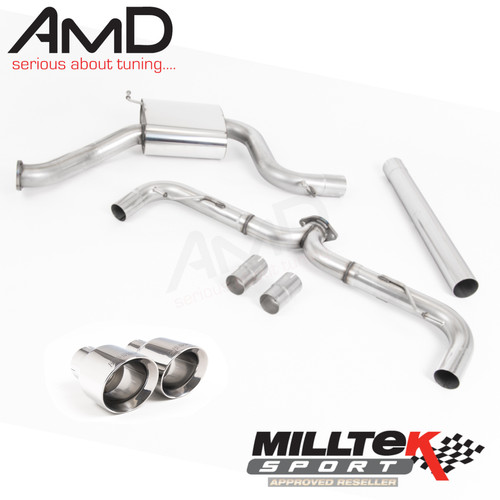Scarico milltek golf - scarico,