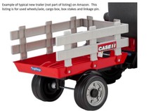 Lotto ricambi usati rimorchio Peg Perego Case IH Magnum (TELAIO NON INCLUSO) buone condizioni