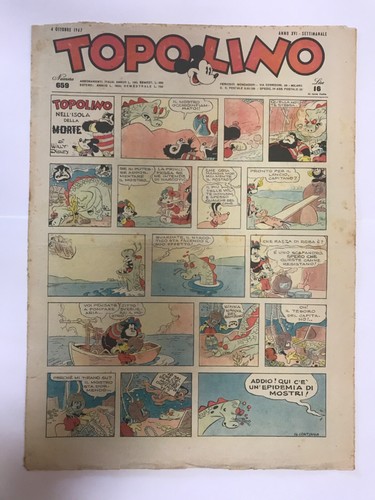 Topolino giornale 1947 - giornale,