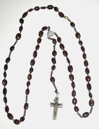 Antico rosario con croce - antico,