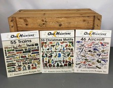 Modelli punto croce One Nighters di Jeanette Crews Natale, treni e aerei