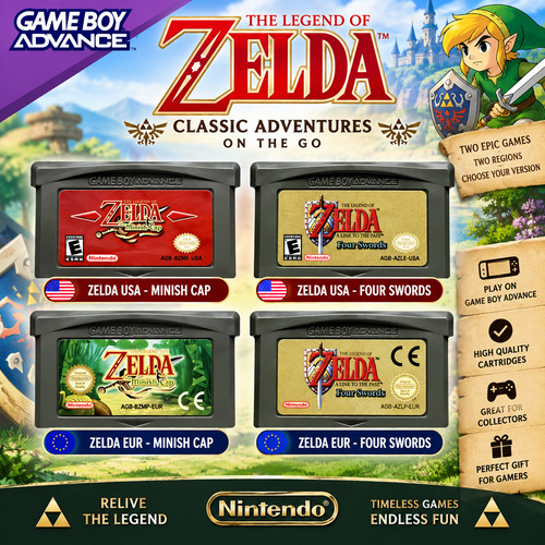 Legend zelda the minish - legend, of