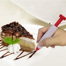 SIRINGA PENNA DECORATIVA SILICONE DOLCI SALATI CREMA DOLCETTI BISCOTTI