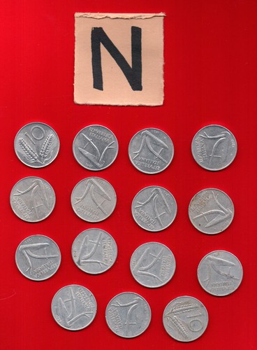 Lire monete 1951 - 52, 53