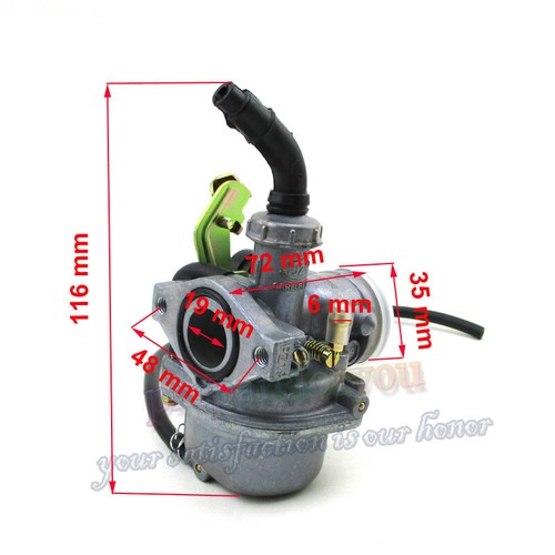 Cavo carburatore 19mm - 19mm, choke