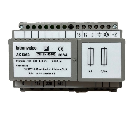 Alimentatore bitron video - bitron,