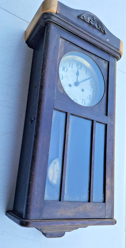 Antico orologio parete - antico, da