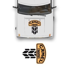 Adesivi cofano impronta Camel