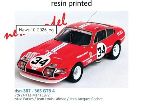Trofeu dsn387 ferrari 365 - ferrari,
