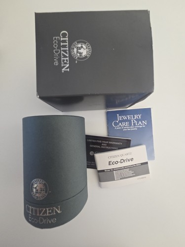 Citizen eco drive - eco-drive, box