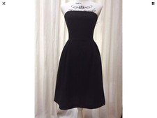 H&M ABITO SENZA SPALLINE NERO
