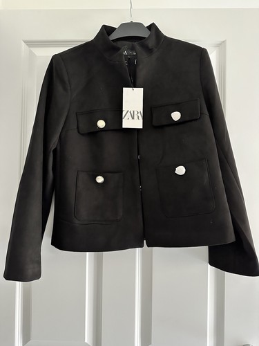Giacca zara nera - nera, ecopelle