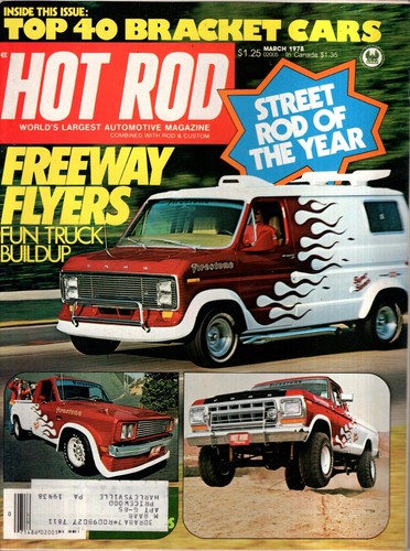 Hot rod magazine march 1978 - magazine,