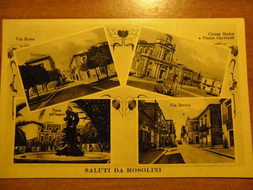 Rosolini cartolina - rosolini,