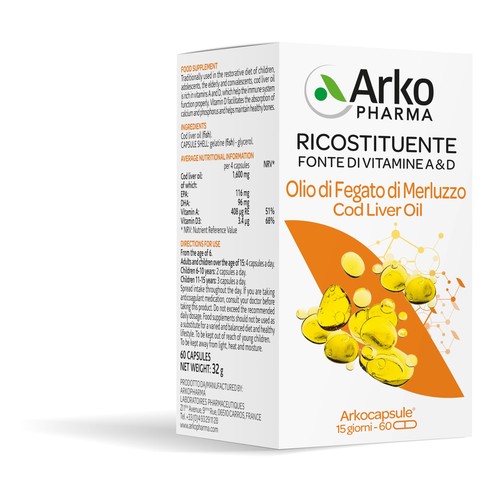 Arkofarm olio fegato - arkofarm,