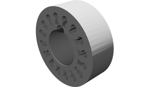 Supporto presa pin per tubo - per,