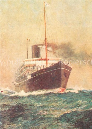 Piroscafo oceanliner s - oceanliner, t.s.s