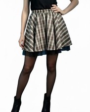 Gonna Ruota Scozzese Tartan