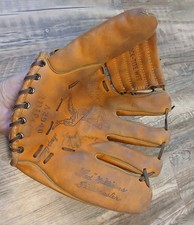 Guanto da baseball vintage Ted Williams Wilson A2940 Fieldmaster USA autografi raro