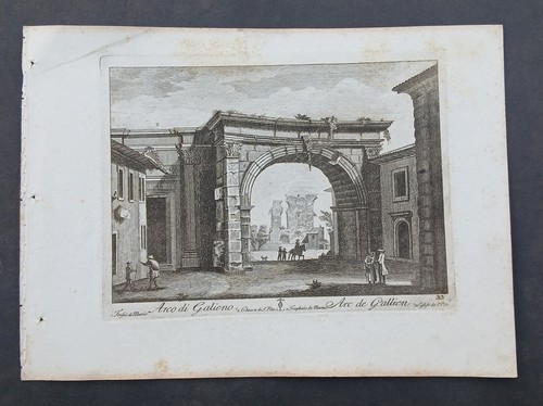 Stampa antica mariano vasi - stampa,