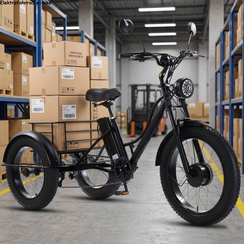 Triciclo elettrico carico - elettrico, da