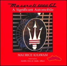 Libro Maserati 5000GT Khawam 5000 GT Automobile Significativa