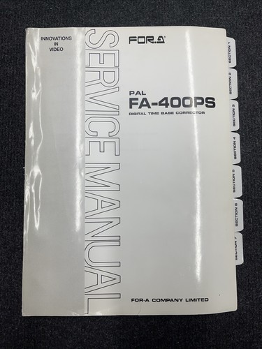 For 400ps tbc time - fa-400ps,