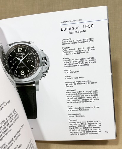 Panerai 2009 catalogue - catalogue, italian
