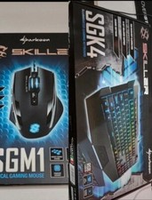 MOUSE E TASTIERA SHARKOON - MOUSE SKILLER SGM1 - TASTIERA SKILLER SGK4