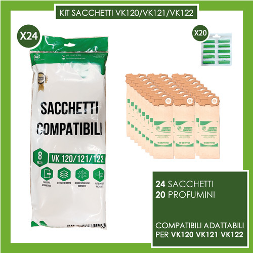Kit sacchetti per folletto - sacchetti,