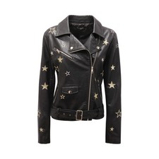 9459AU GIUBBINO ECO PELLE DONNA MANGANO ITTEY WOMAN JACKET