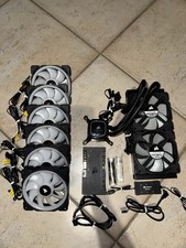 Corsair H100i Pro XT 240mm + 6x Corsair LL120 RGB Fan Kit con Node PRO