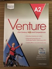 Venture A2 + B1 + Grammatica -