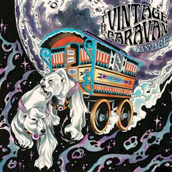 Vintage caravan voyage - vintage,