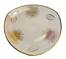 Piatto vintage MCM porcellana Welson Stadt Bavaria qualità 34 lati/panino 7,5''