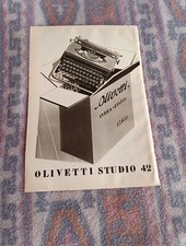Pubblicità 1939 - Olivetti -