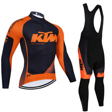 Completo ciclismo Invernale KTM new MTB Felpato Termico Gel 9D
