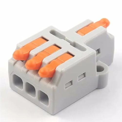 Mini morsetto derivazione 3 - morsetto,